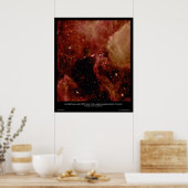 Poster Supernova SN1987A dans le grand nuage magellanique (Cuisine)