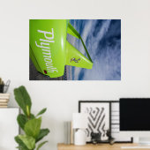 Poster Superoiseau de Plymouth 1970 (Bureau à domicile)