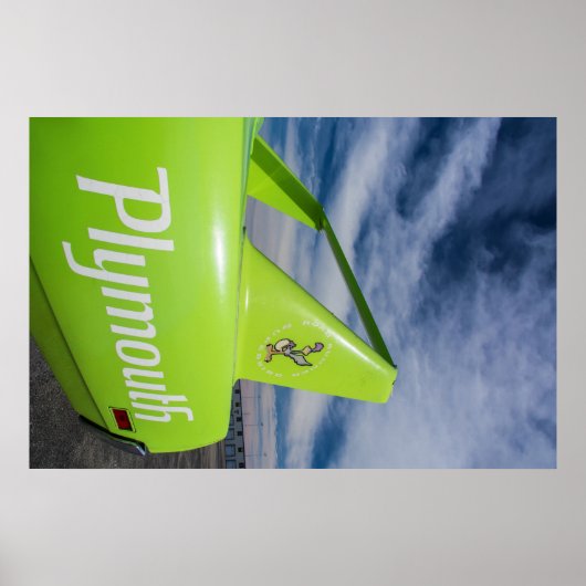 Poster Superoiseau de Plymouth 1970 (Devant)