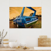 Poster Superoiseau de Plymouth 1970 (Cuisine)