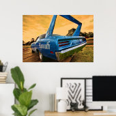 Poster Superoiseau de Plymouth 1970 (Bureau à domicile)