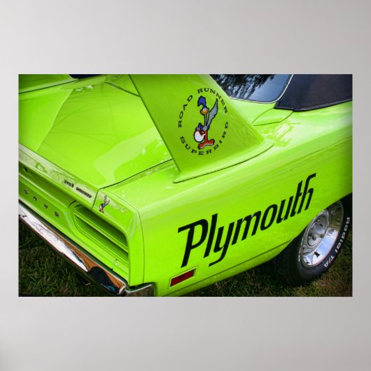 Poster Superoiseau de Plymouth 1970 (Devant)