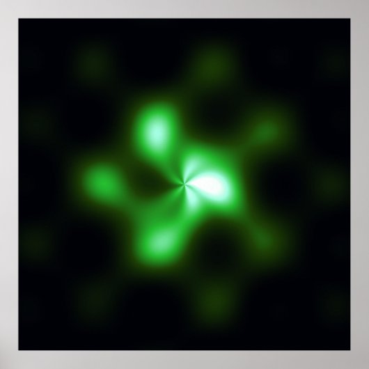 Poster Superposition de la physique quantique (Devant)