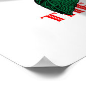 Poster Superposter rose du Texas (Coin)