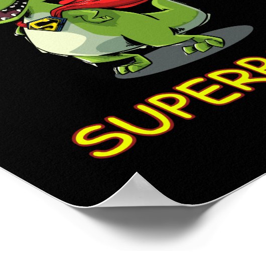 Poster superpuissance dyslexique (Coin)