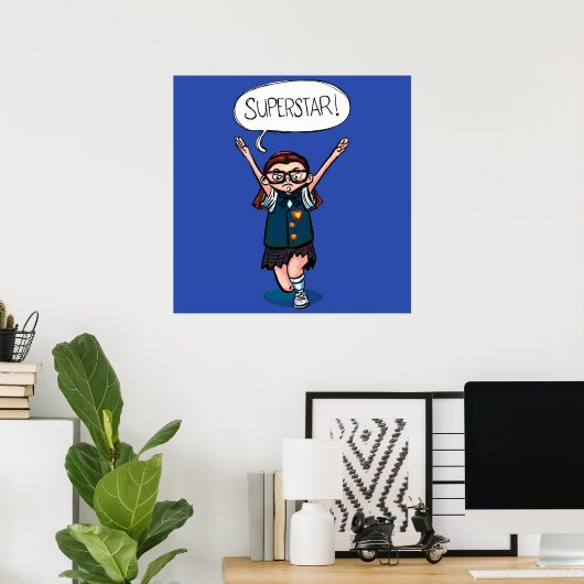 Poster Superstar (Bureau à domicile)