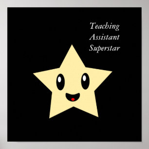 Poster Superstar adjointe de l'enseignement