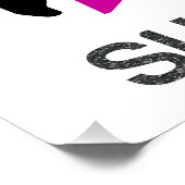 Poster Superstar du softball féminin (Coin)