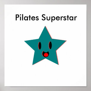 Poster Superstar Pilates