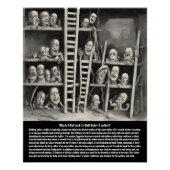 Poster Superstition de l'échelle (Devant)