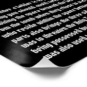 Poster Superstition de l'échelle (Coin)