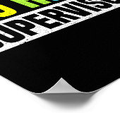 Poster Superviseur de chasse aux oeufs Drôle de chasse au (Coin)