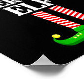 Poster Supervisor Elf Family Matching Group Funny Christm (Coin)