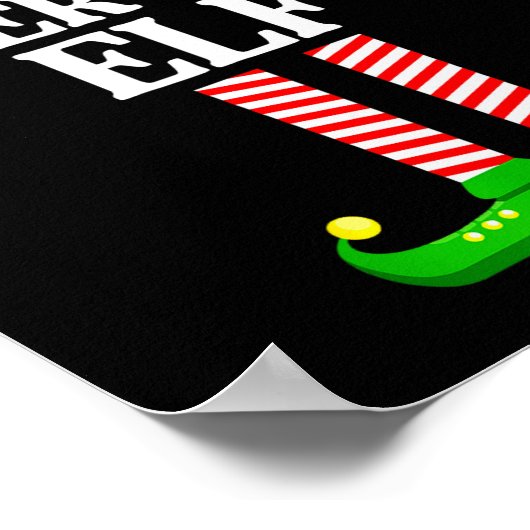 Poster Supervisor Elf Family Matching Group Funny Christm (Coin)