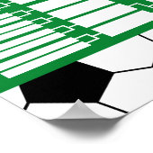 Poster Support de tournoi de football - 64 équipes (Coin)