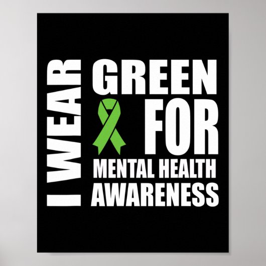 Poster Support mental pour la santé (Devant)
