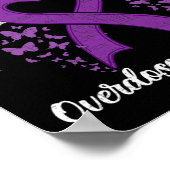 Poster Support Overdose de sensibilisation Mois Costume p (Coin)