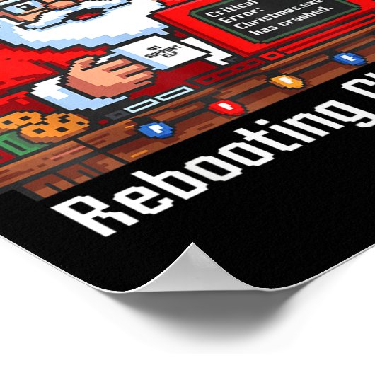 Poster Support Santa Tech Rebooting s Tee (Coin)