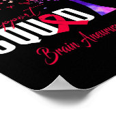 Poster Support Squad For Brain Aneurysm Awareness (Coin)
