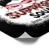 Poster Support Squad Messy Bun Butterfly Cerveau Aneurysm (Coin)