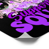 Poster Support Squad Messy Bun Papillon Purple Ribbon Ep (Coin)