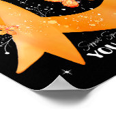 Poster Support Squad Orange Ribbon Multiple Sclerosis Awa (Coin)