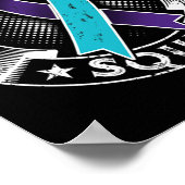 Poster Support Squad Ribbon Suicide Prevention (Coin)