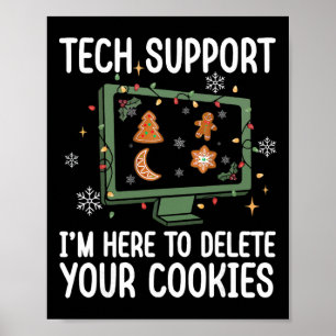 Poster Support technique, je suis là pour supprimer vos c