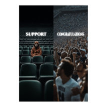 Support vs Félicitations Motivation de Hustle