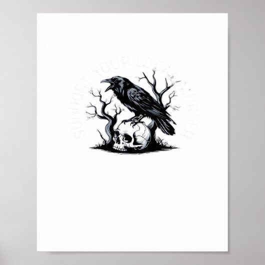 Poster Support Your Local Murder Classic Design (Devant)