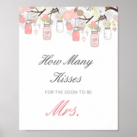 Poster Supposition modifiable Combien de baisers pour Mme (Devant)