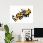 Poster Suppression de la neige (Bureau à domicile)