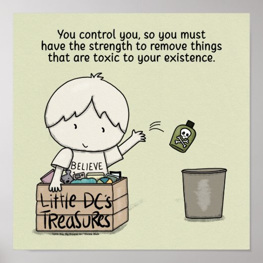 Poster Supprimer les toxiques (Devant)