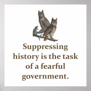 Poster Supprimer L'Histoire Est La Tâche - Citation Éduca