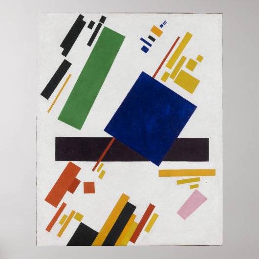 Poster Suprematist Composition by Kazimir Malevich 1916 (Devant)