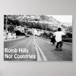 Poster sur Bomb Hills Not Countries