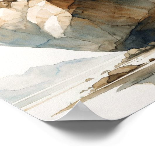 Poster Sur Ce Rocher Je Vais Construire Mon Église (Coin)