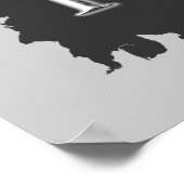 Poster Sur Christ le solide rocher je me tient (Coin)