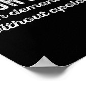 Poster Sur demande sans excuses Féministe Roe Scotus meme (Coin)