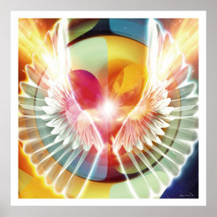 Poster Sur des ailes de lumière