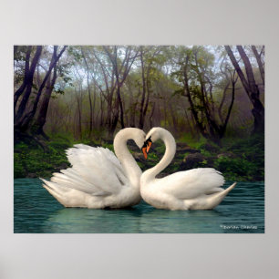 Poster "Sur Faery Pond"
