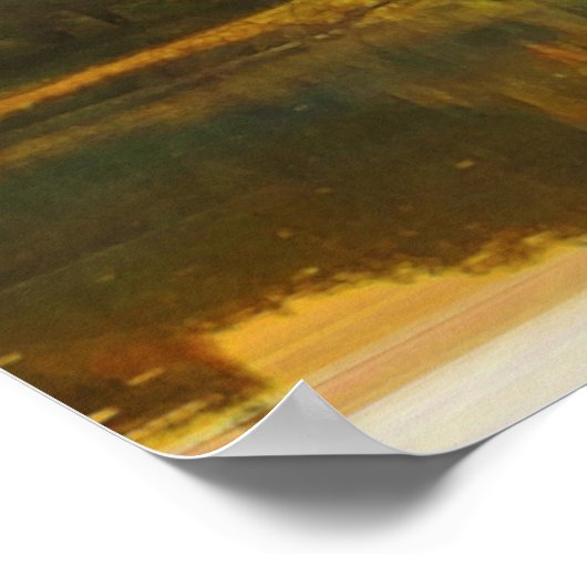 Poster Sur Golden Lake (Coin)