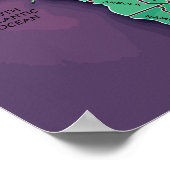 Poster sur la carte de l'Afrique (Coin)