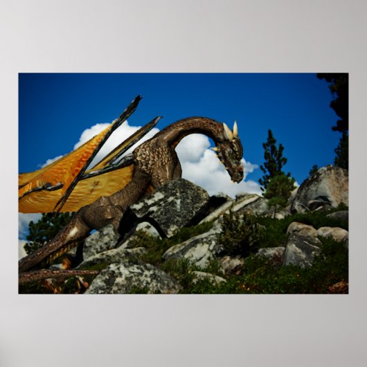 Poster sur la colline (Devant)