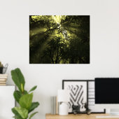 Poster sur la complexité de la jungle (Bureau à domicile)