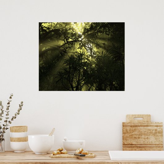 Poster sur la complexité de la jungle (Cuisine)