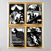 Poster sur la conception de contes de fées (Devant)