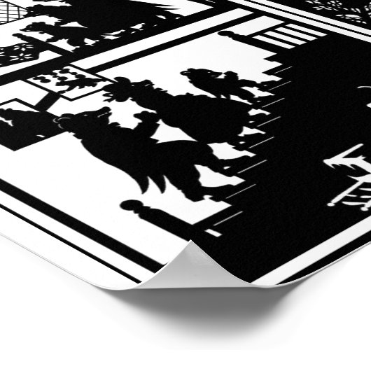 Poster sur la conception de contes de fées (Coin)