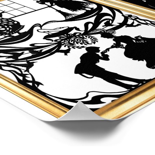 Poster sur la conception de contes de fées (Coin)