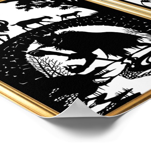 Poster sur la conception de contes de fées (Coin)